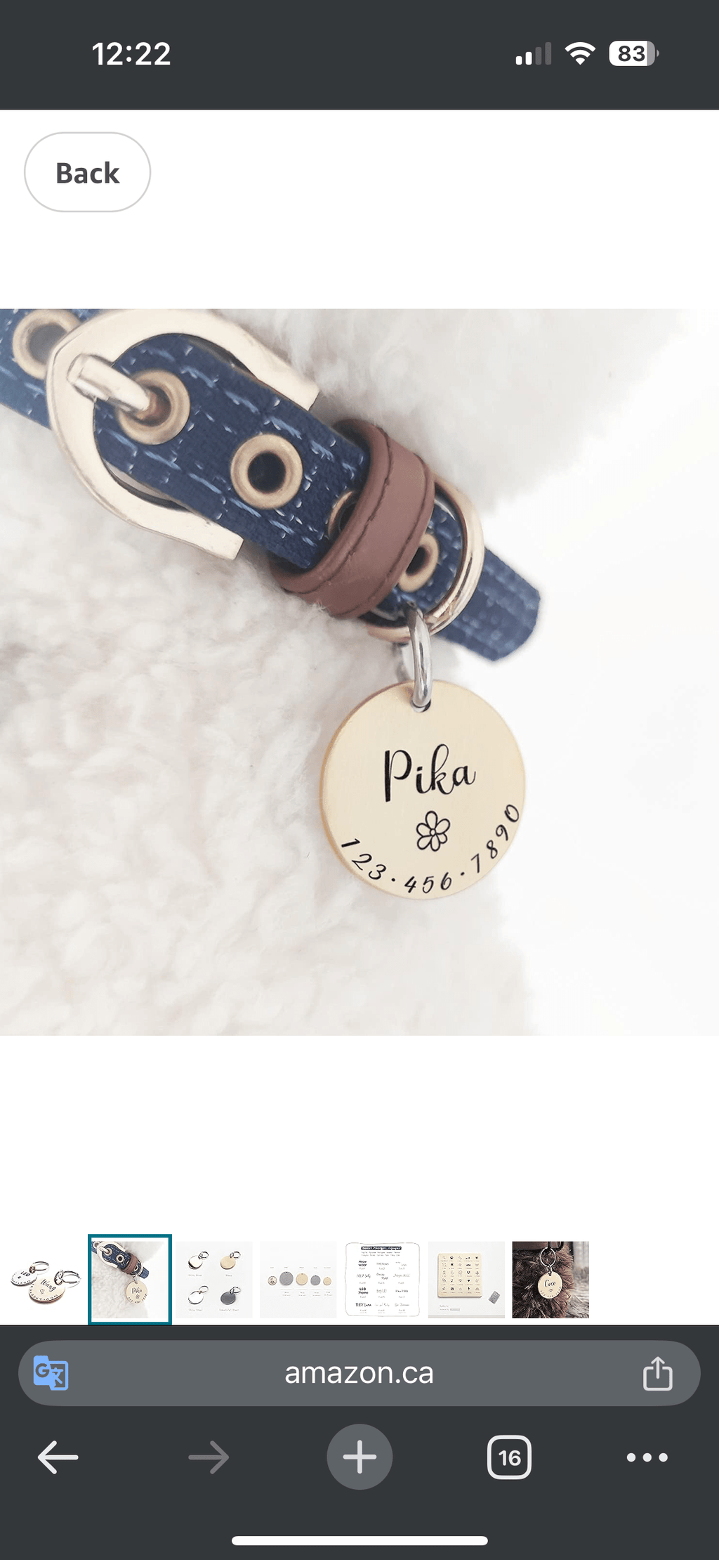 Médaille personnalisée - Mega Sweet and Sharp