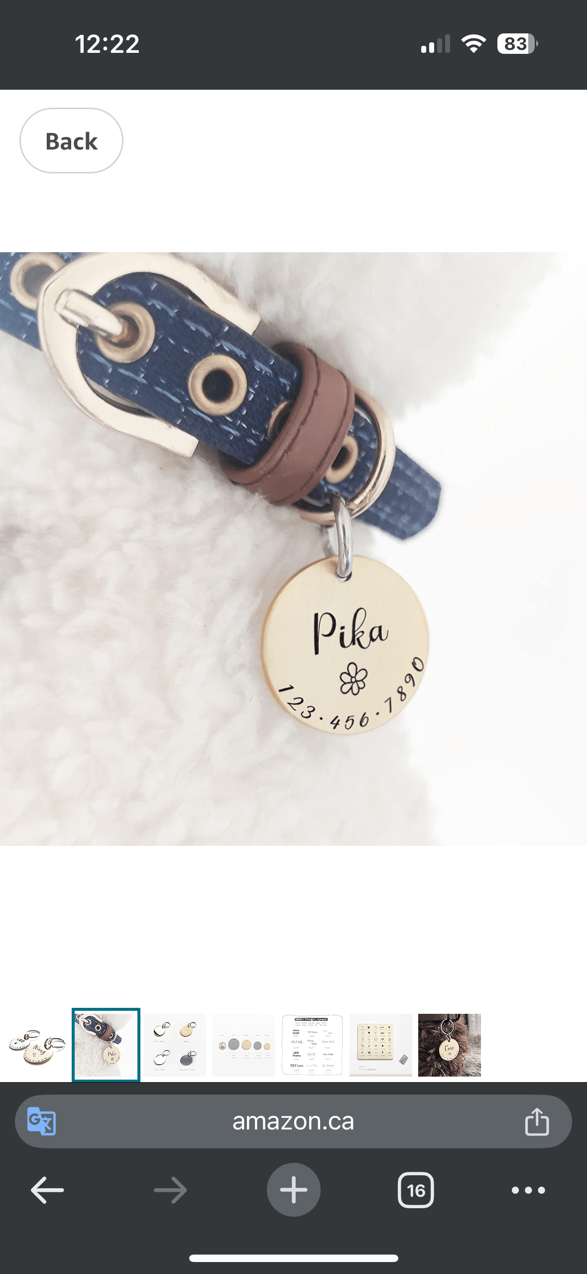 Médaille personnalisée - Mega Sweet and Sharp